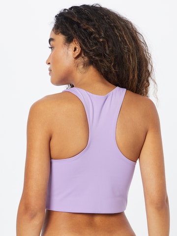 Girlfriend Collective Bustier Sport-BH 'PALOMA' in Lila