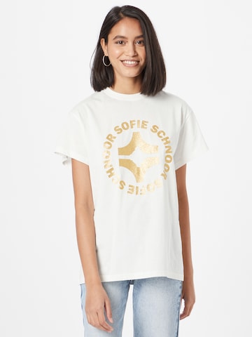 T-shirt Sofie Schnoor en blanc : devant