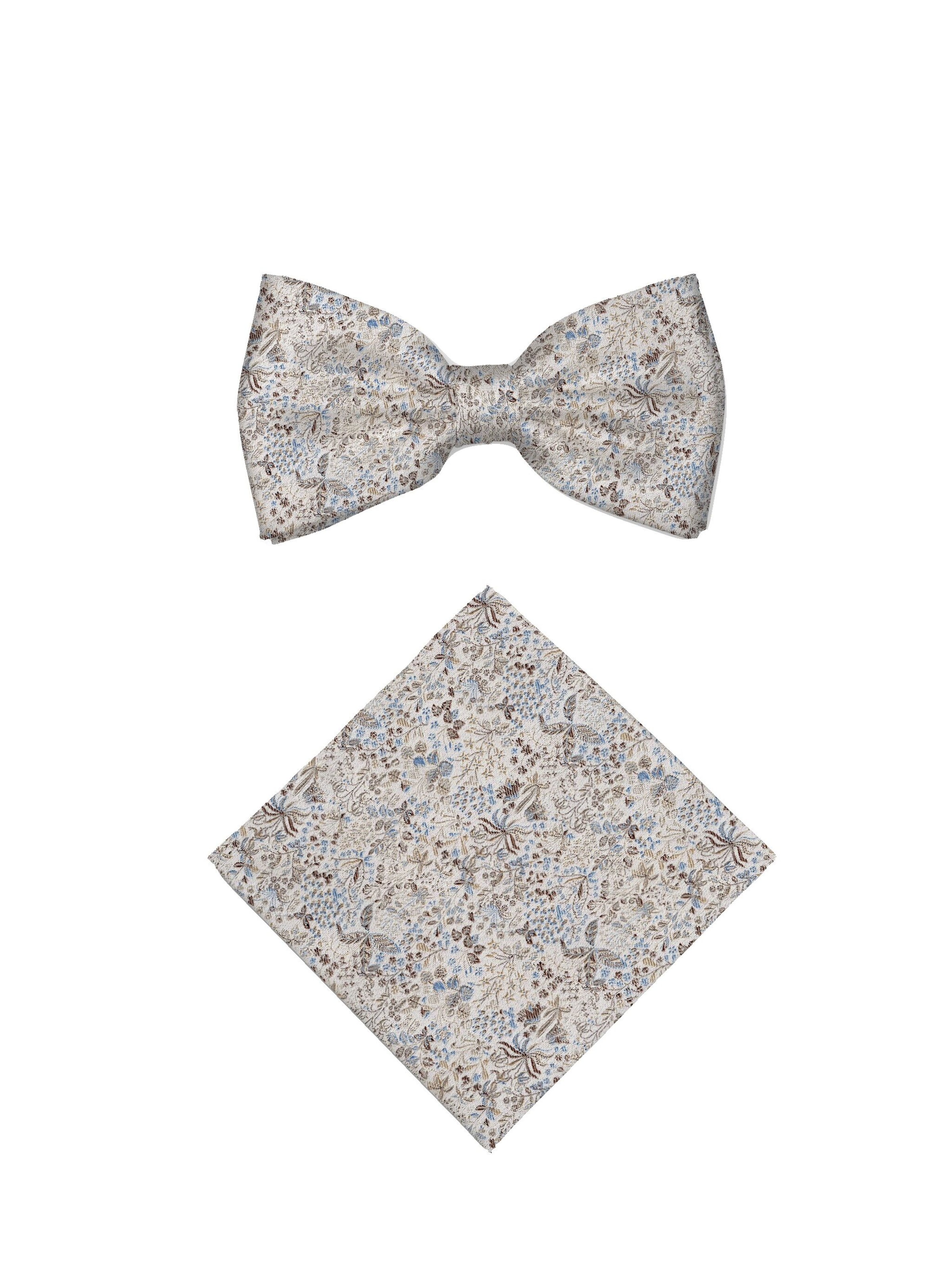 Real Guys Bow Tie in Beige: front