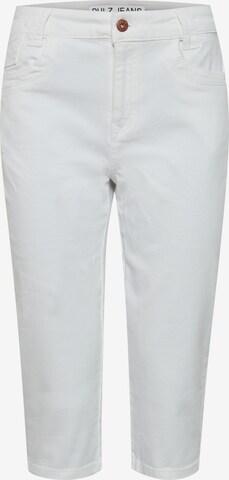 PULZ Jeans Skinny Jeans 'Tenna' in White: front