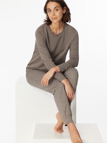 SCHIESSER Pajama ' Comfort Essentials ' in Grey