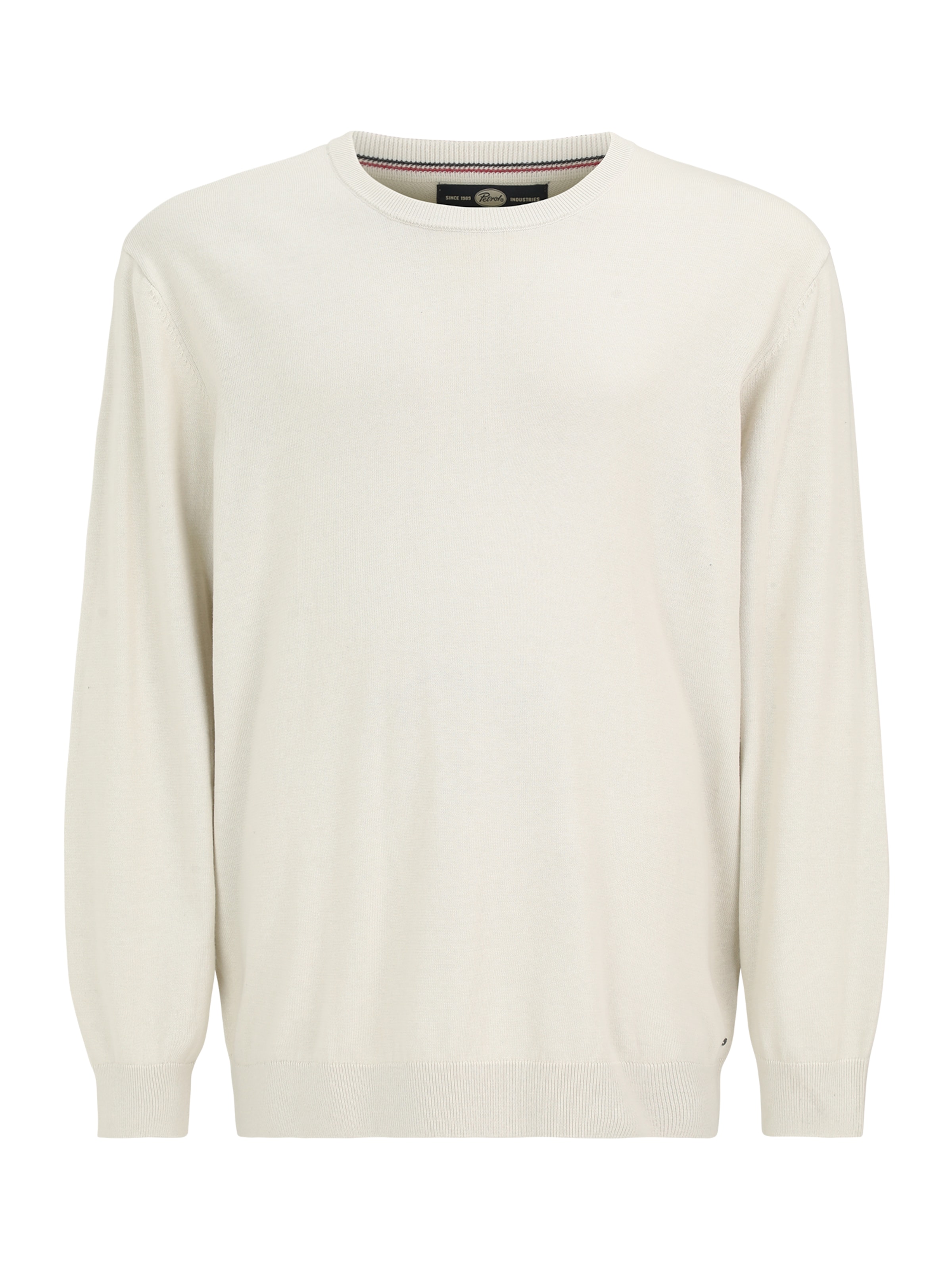 Petrol Industries Πουλόβερ σε μπεζ: μπροστά