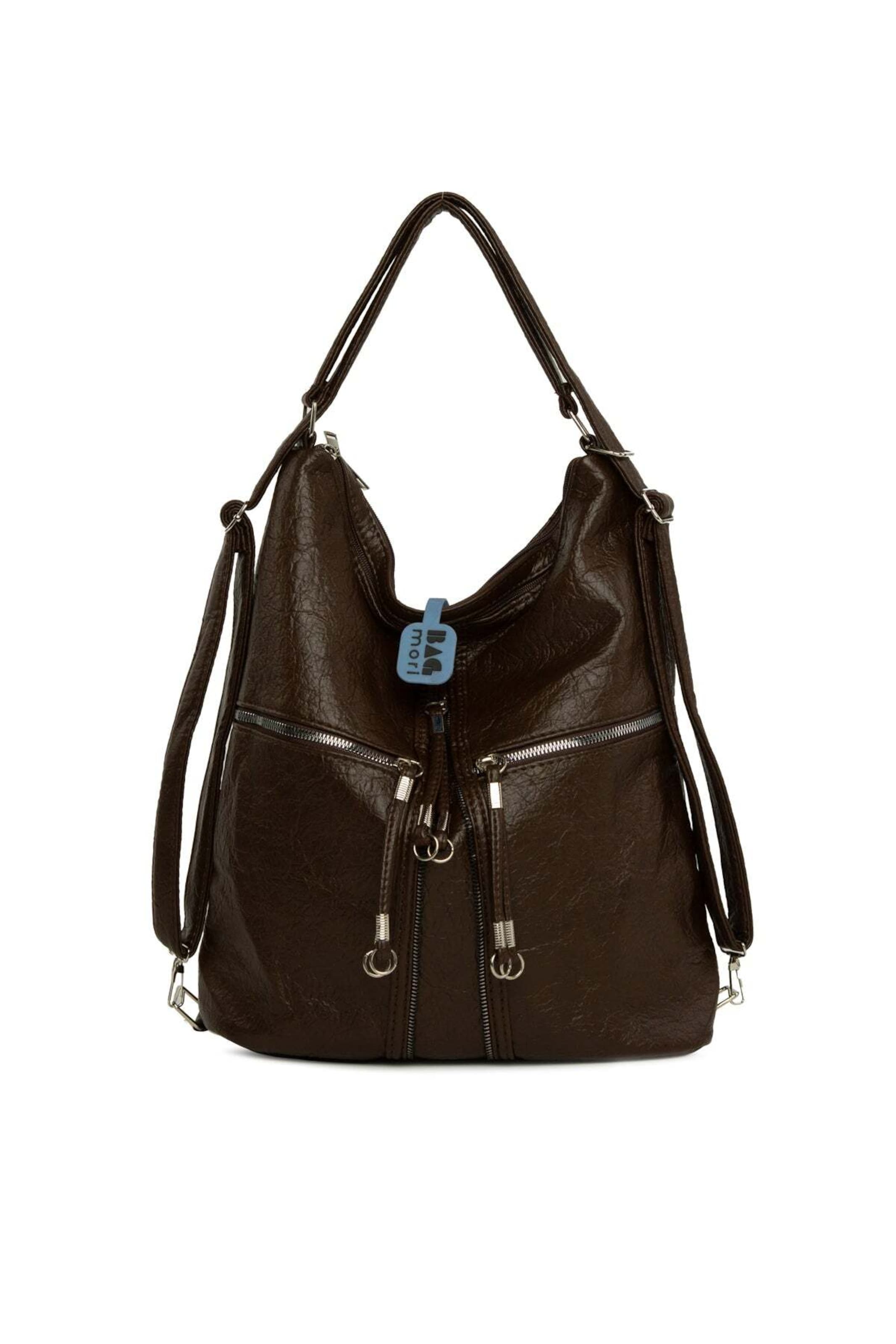 Bagmori Σακίδιο πλάτης σε καφέ: μπροστά