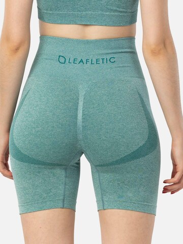 LEAFLETIC - Skinny Leggings 'Leafletic Women’s Shorts' en verde