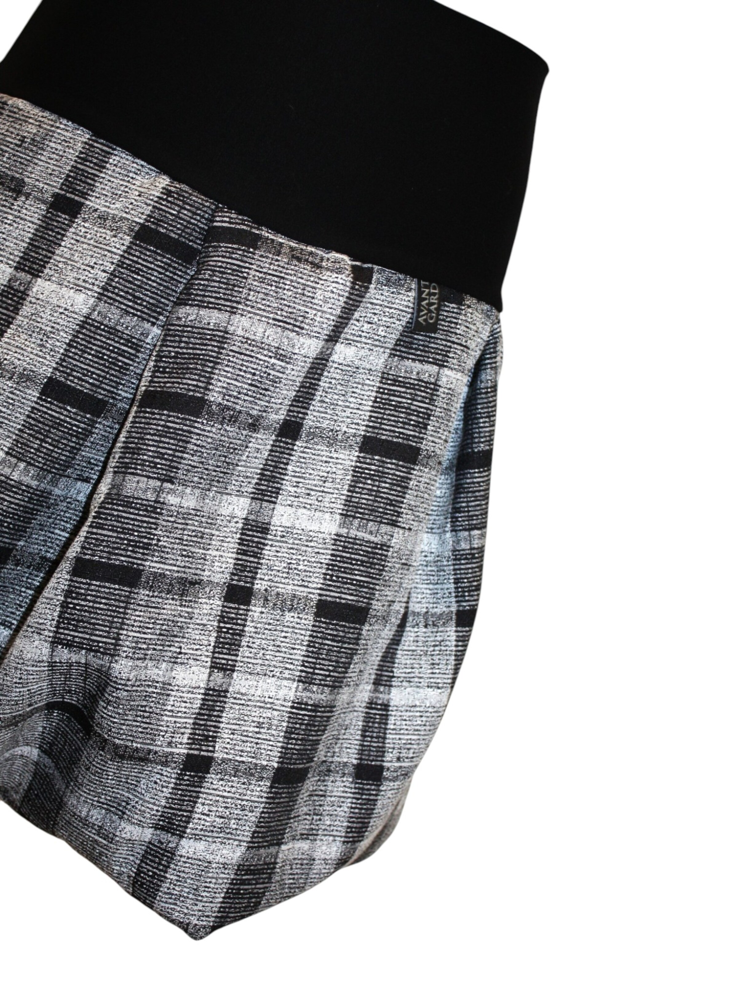 dunkle design Skirt 'Skirt "Checkered"' in Black