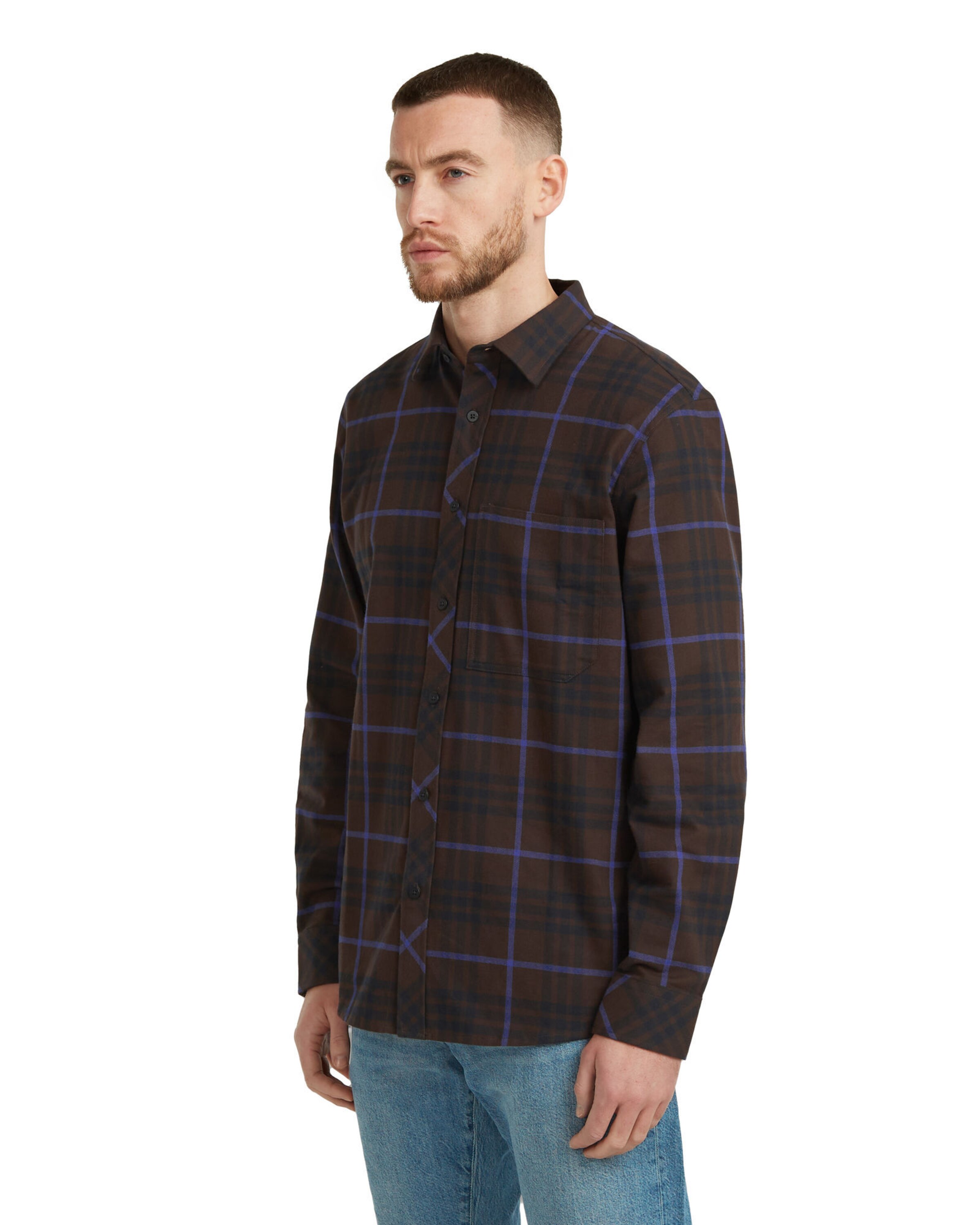 G-STAR Regular fit Overhemd in Bruin