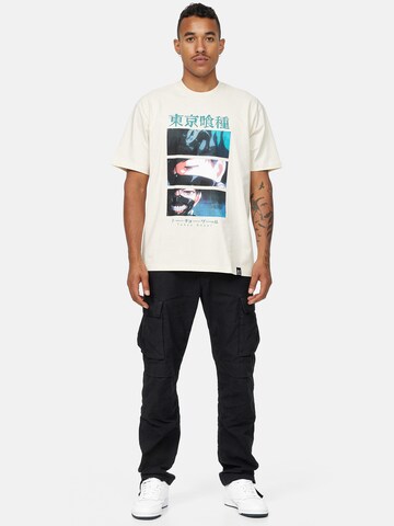 Recovered Shirt 'Tokyo Ghoul 4' in Beige