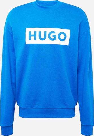 Sweat-shirt 'Niero' HUGO Blue en bleu : devant