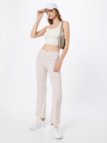 ONLY Regular Broek 'CHERRY' in Beige