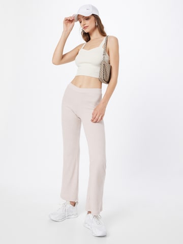 ONLY Regular Pants 'CHERRY' in Beige