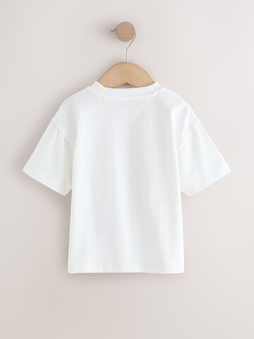 T-Shirt Next en blanc