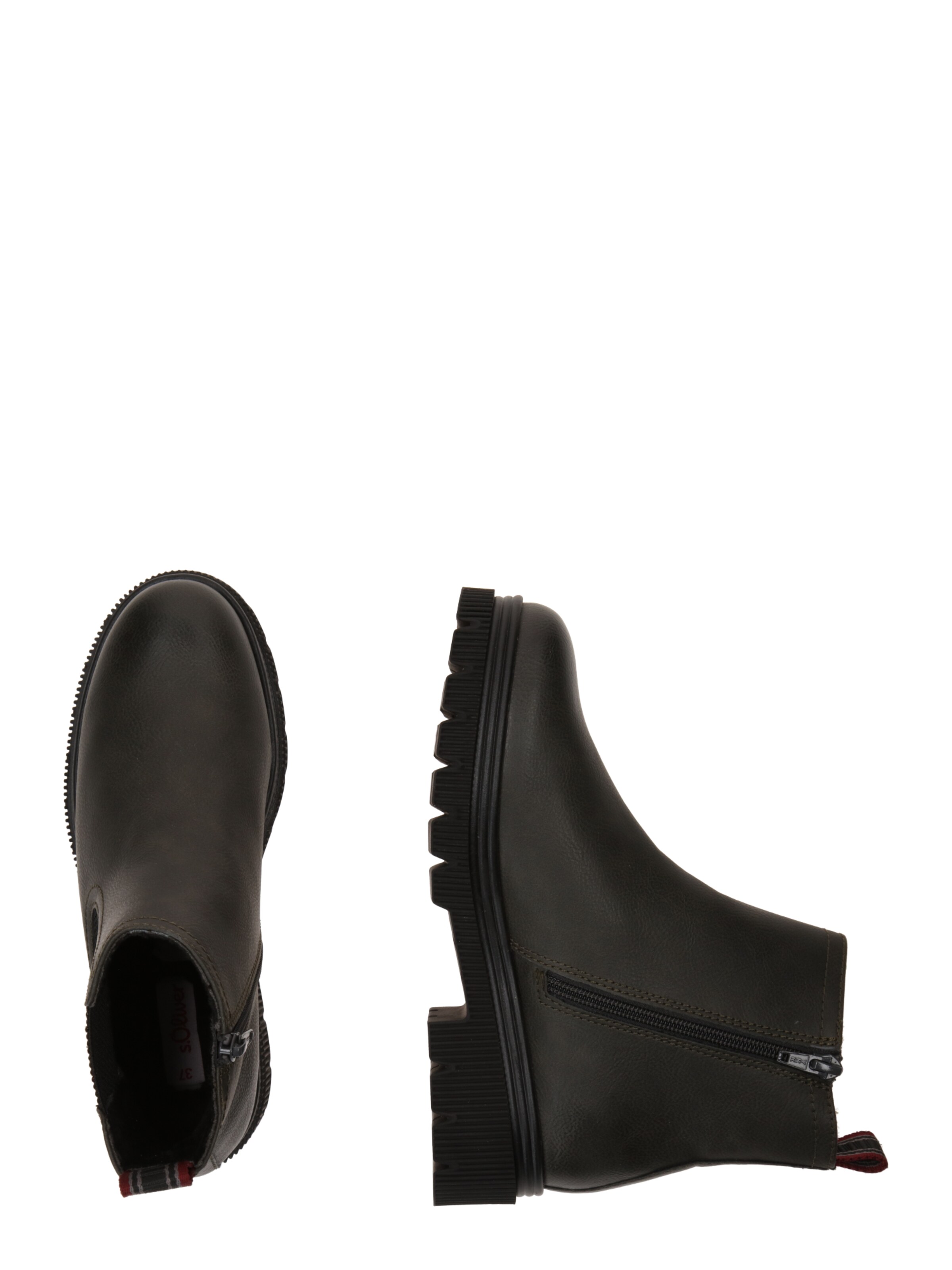 s.Oliver Chelsea-bootsi värissä harmaa: sivusta