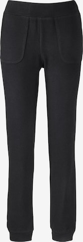 Coupe slim Pantalon Goldner en noir : devant