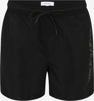 Calvin Klein Swimwear Zwemshorts in Zwart: voorkant