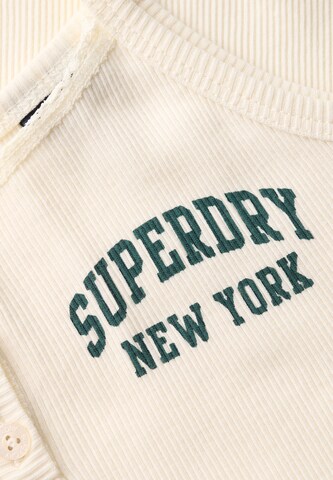 Superdry Top 'Athletic Essentials' in Wit