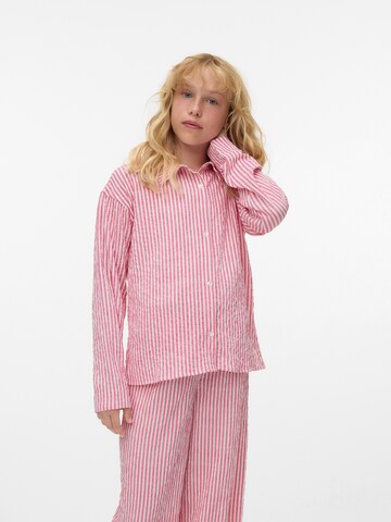 Vero Moda Girl Μπλούζα 'VMANNIE' σε ροζ: μπροστά