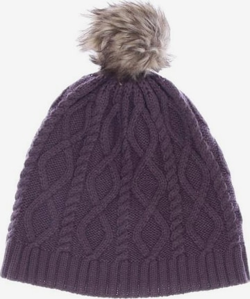 Passigatti Hat & Cap in One size in Purple: front