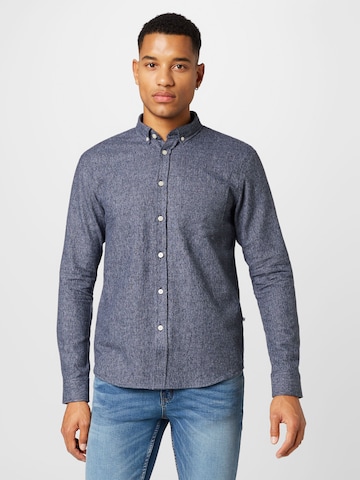 minimum Regular fit Button Up Shirt 'TWISTA 9711' in Blue: front