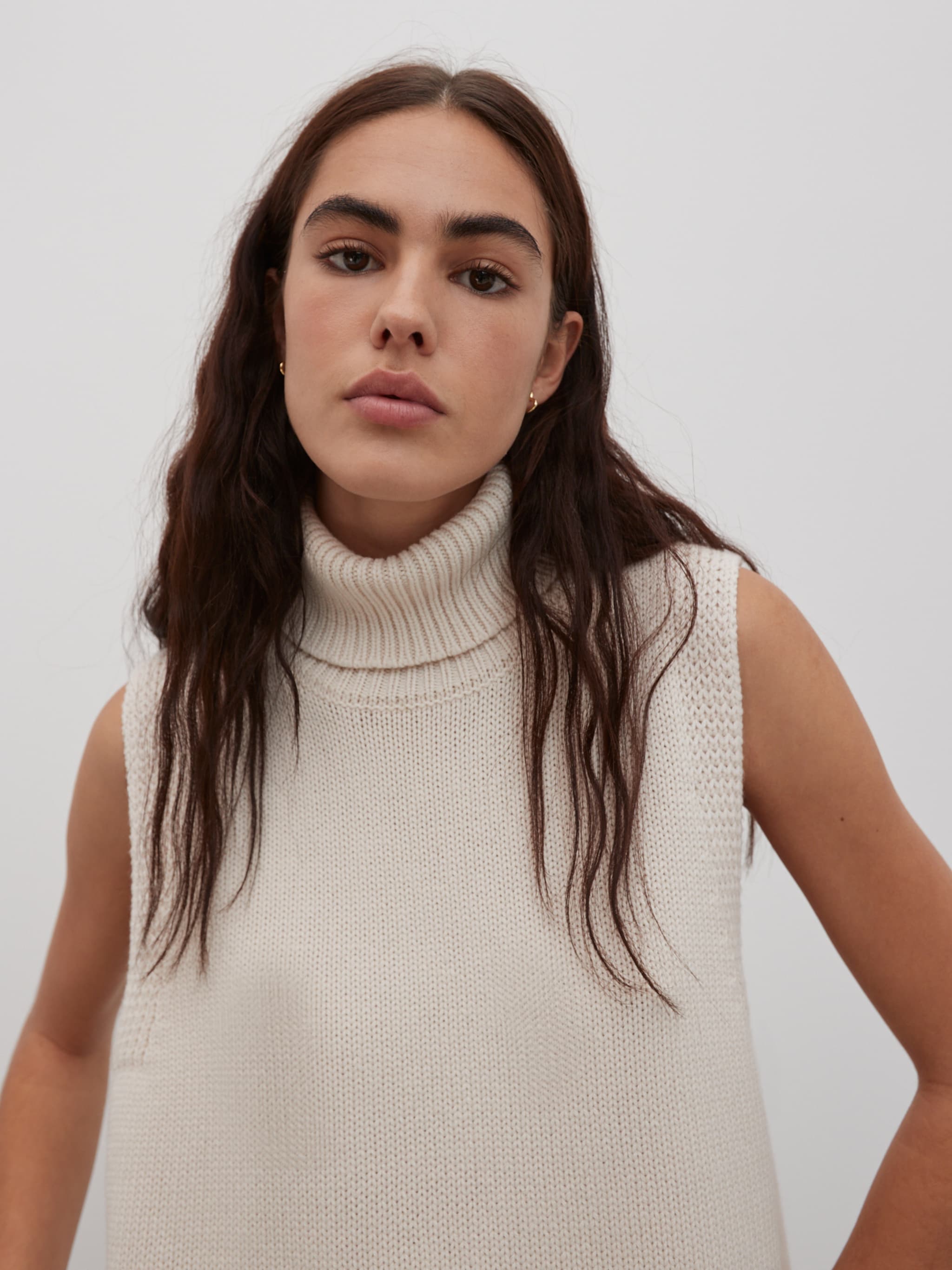 EDITED Producten Trui 'Meja' Beige