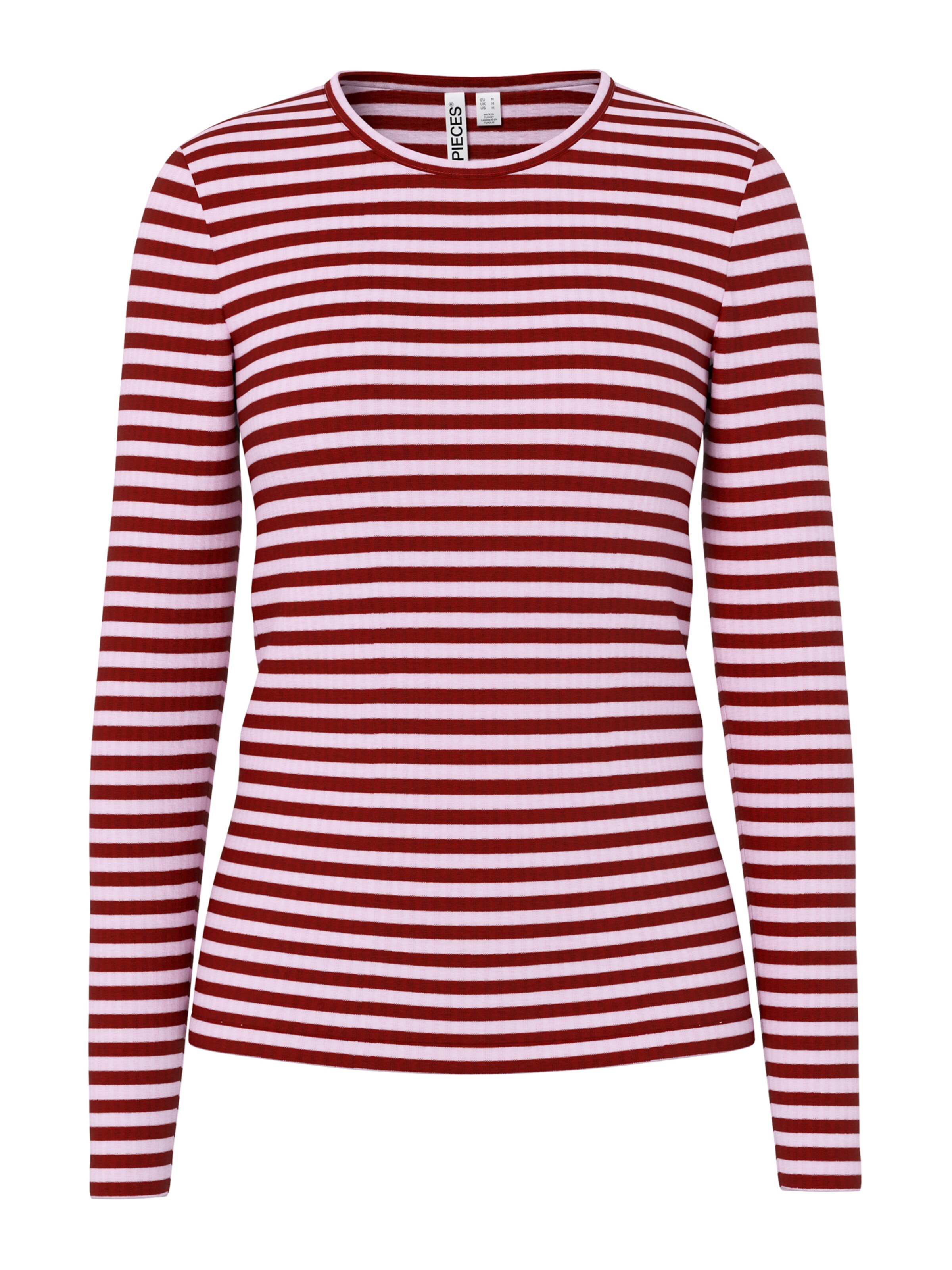 T-shirt 'PCLaya' PIECES en rose : devant