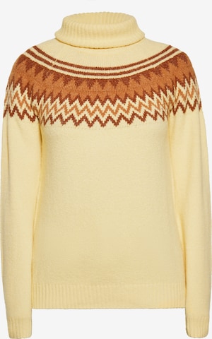 IZIA Sweater in Yellow: front