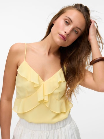 VERO MODA Top 'VMAmina' in Geel