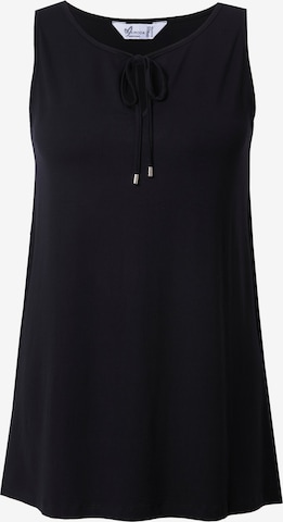 MIAMODA Shirt in Zwart: voorkant