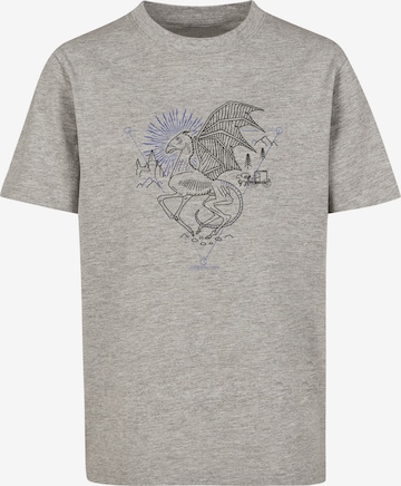 T-Shirt F4NT4STIC en gris : devant