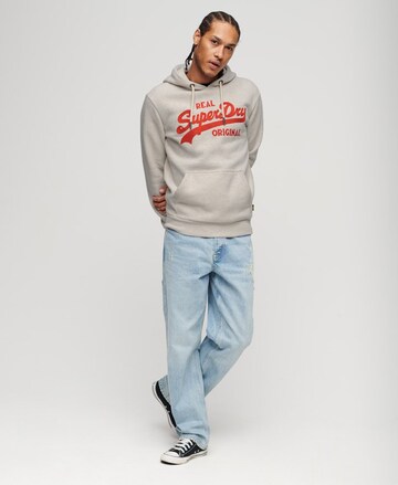 Superdry Sweatshirt 'Soda Pop' in Beige