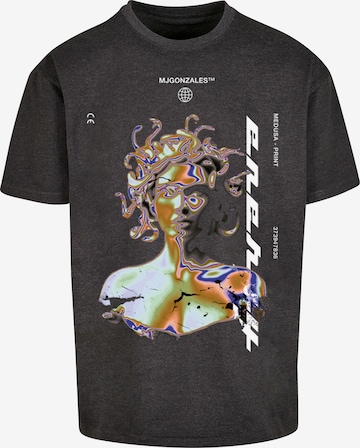 MJ Gonzales Shirt 'Medusa' in Grijs: voorkant