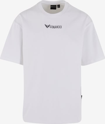 T-Shirt 'Ikarus' Colucci en blanc : devant