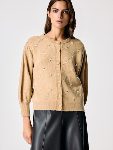 adl Gebreid vest in Beige