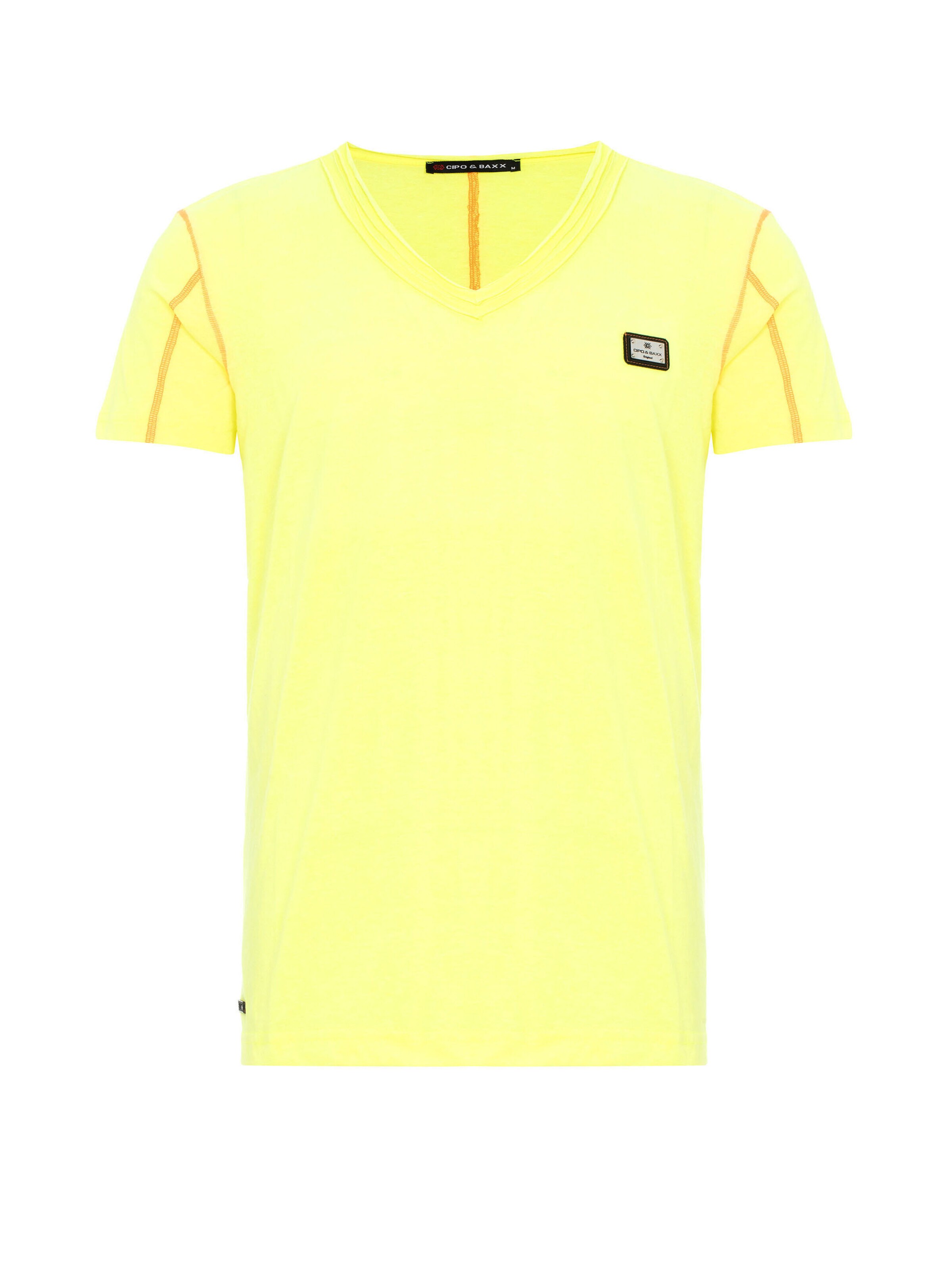CIPO & BAXX Shirt in Yellow: front