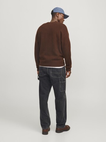 JACK & JONES Regular Jeans 'JJIAlex JJCarpenter' in Zwart