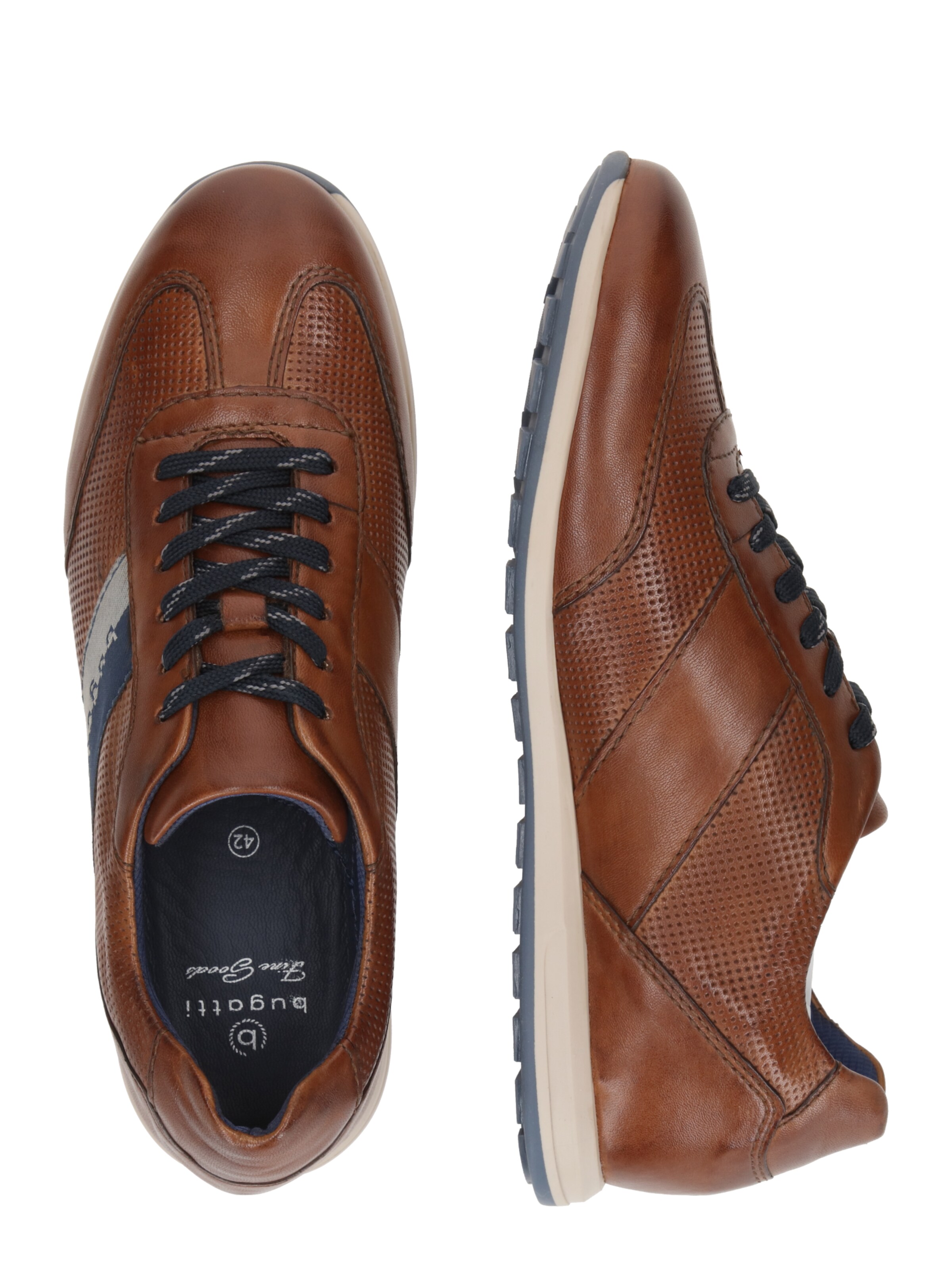 bugatti Lace-up shoe in Brown