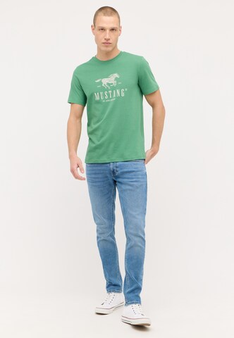 MUSTANG Slimfit Jeans in Blau