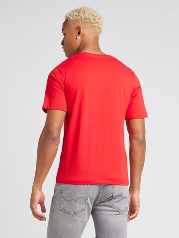 JACK & JONES T-shirt i röd