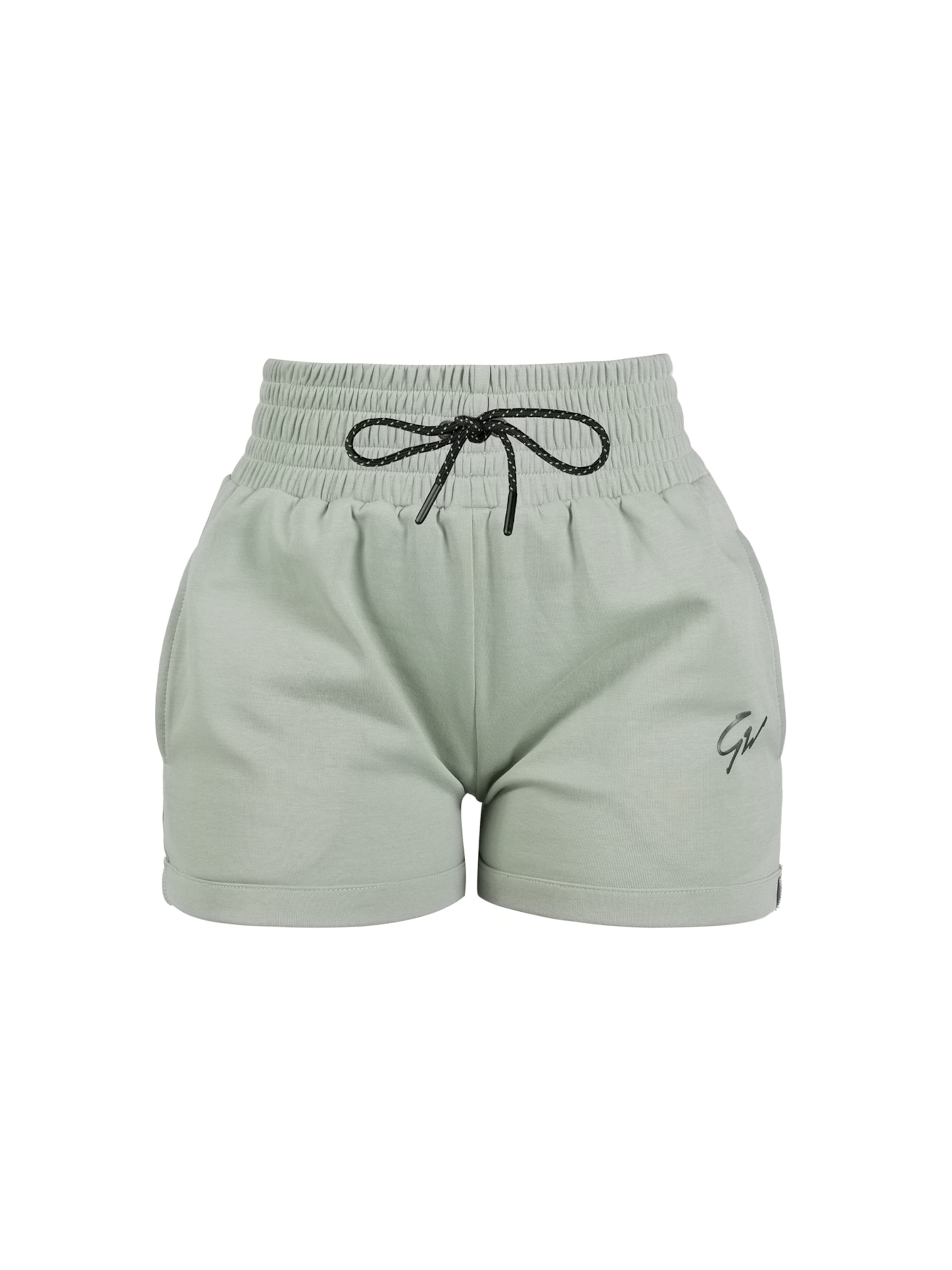 Gorilla Wear Regular Sportbroek 'Pixley' in Groen: voorkant