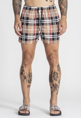 Gianni Kavanagh Board Shorts 'British' in Beige