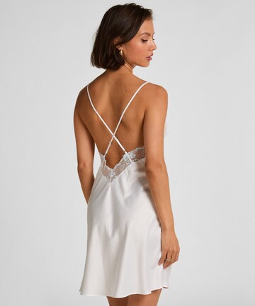 Déshabillé 'Peonie' Hunkemöller en blanc