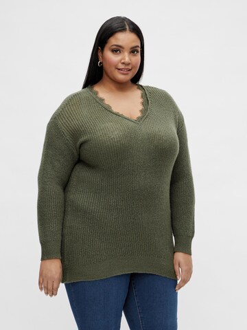 EVOKED Pullover 'VIFESTA' in Grün: predná strana