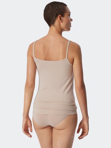 SCHIESSER - Camiseta térmica 'Modal Essentials' en beige