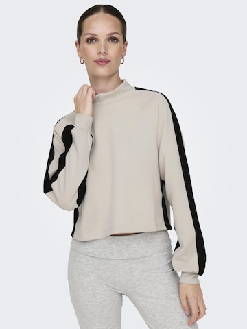 Sweat de sport ONLY PLAY en beige