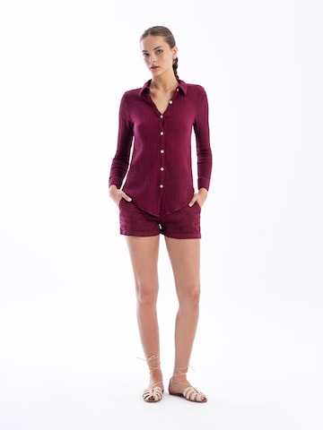 Chemisier Haris Cotton en violet