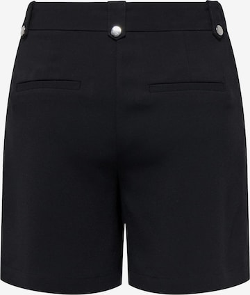 ONLY Regular Pleat-Front Pants 'Leila' in Black