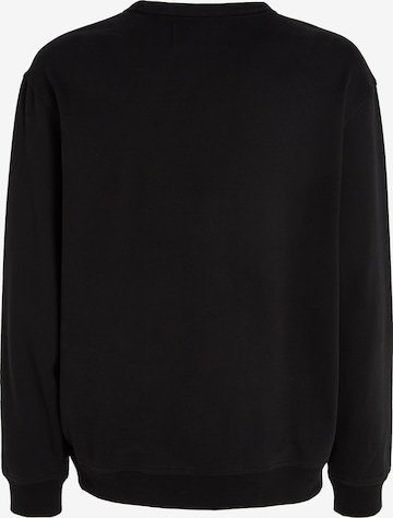 Calvin Klein Jeans Regular Sweatshirt i svart