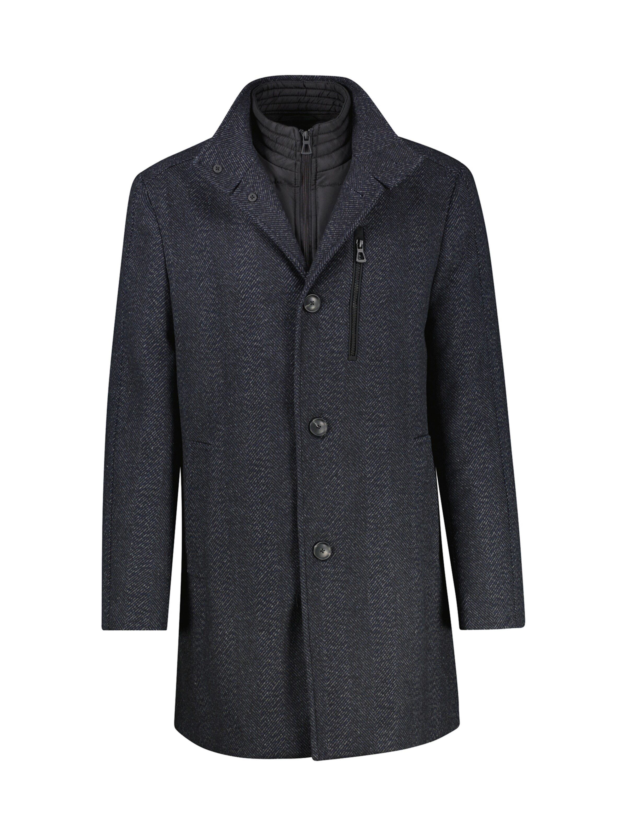 LERROS Tussenjas in Blauw: voorkant