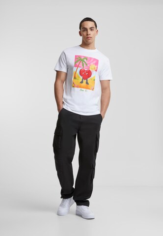 Mister Tee T-shirt 'Sin Ti 01' i vit