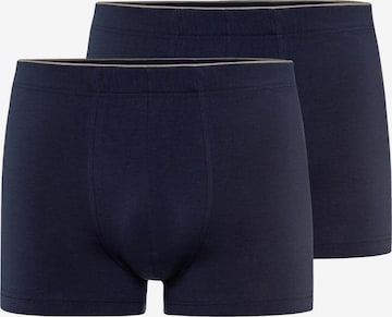 Hanro Boxershorts 'Cotton Superior' in Blau: Vorderseite