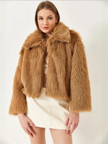 Veste mi-saison Bianco Lucci en marron